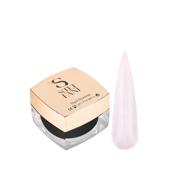 Акригель для нігтів камуфлюючий Steffani Light Acryl Gel рідкий 10 мл, 17 Кремовий з шиммером