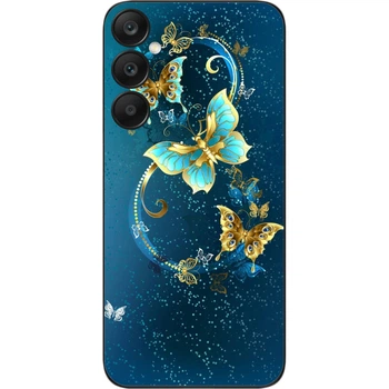 Силиконовый чехол SMTT для Samsung Galaxy A16 с картинкой Бабочки