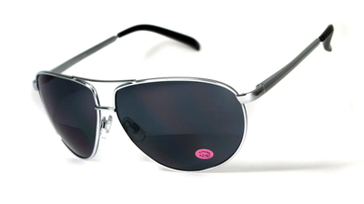 Окуляри Global Vision Aviator Bifocal (+2.5) gray