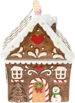 Naczynie Home Styling Collection Cookie świąteczne domek z piernika 22 cm (8720573822671)