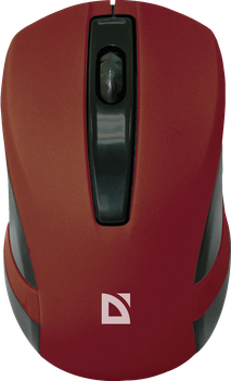 Мышь Defender #1 MM-605 Wireless Red (52605)