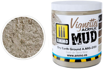 Pasta akrylowa Ammo Vignettes Dry Earth Ground 100 ml (8432074021513)