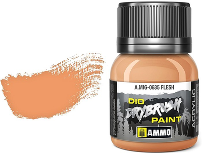 Фарба Ammo DIO Drybrush 40 мл Шкіряна (8432074006350)