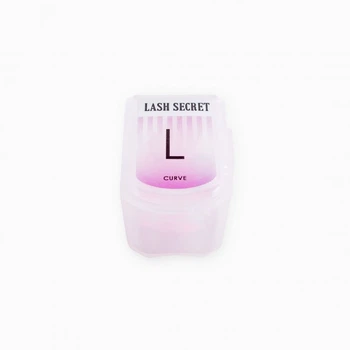 Бігуді для ламінування вій з насічками LASH SECRET розмір L curve завиток