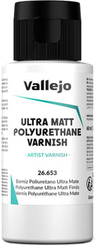 Lakier Vallejo 26.653 Ultra Matt Polyurethane Varnish 60 ml (8429551266536)