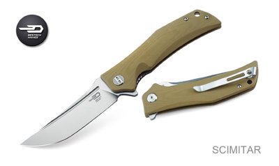 Ніж складаний Bestech Knife SIMITAR Beige (BG05C-1)