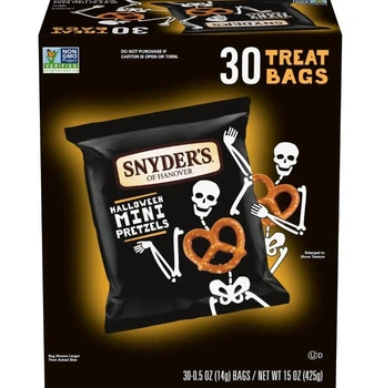 Крендельки Snyder's of Hanover Mini Pretzels Halloween 30 шт х 14 г