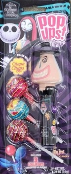 Набор Chupa Chups Pop Ups The Nightmare Before Christmas Mayor и 3 леденца 36 г