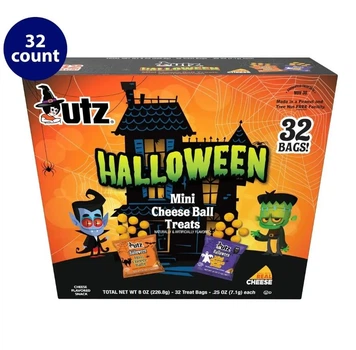 Сырные шарики Utz Halloween Mini Cheeseball Treats 32 шт 226.8г