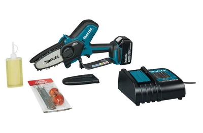 Аккумуляторная цепная мини-пила Makita DUC101SF c акб 18V 3Ah и з/у DC18SD (DUC101SF)