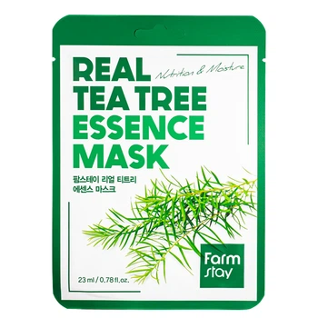 Тканевая маска для лица FarmStay Real Tea Tree с экстрактом чайного дерева 23 мл