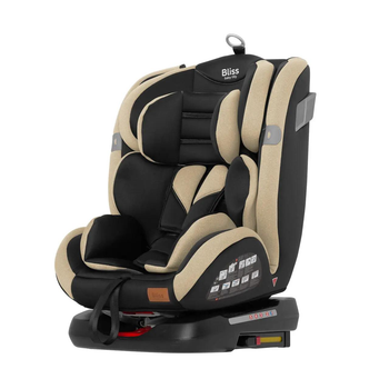 Автокресло детское TILLY Bliss T-535 Latte Beige группа 0+1+2+3 ISOFIX с поворотом бежевое