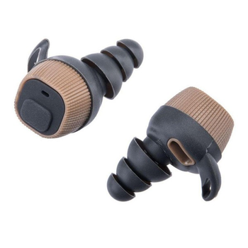 Активные защитные наушники (беруши) Earmor M20 Tactical Earbuds (Coyote Brown) (236048)