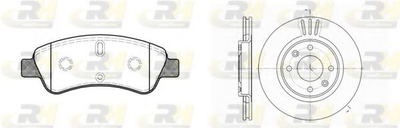 Тормозной комплект (Диски RH 6603.10 + Колодки RH 2840.10) Roadhouse (884000)