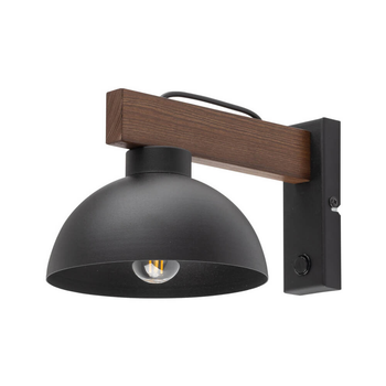 Бра OSLO 4963 TK-Lighting дерево, орех, черный
