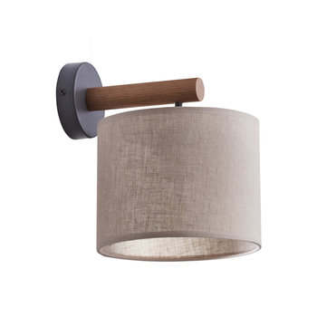 Бра DEVA NATURE 6106 TK-Lighting бежевый, дерево, черный / бежевый