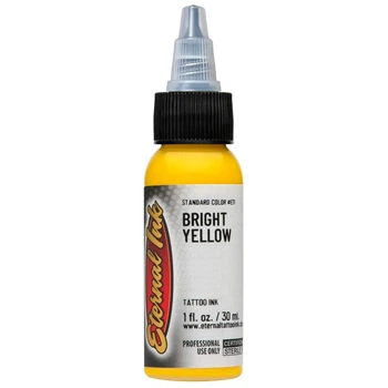 Тату краска Eternal Bright Yellow 30мл USA