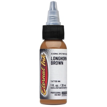 Тату краска Eternal Seasonal Spectrum Series Longhorn Brown 30мл USA