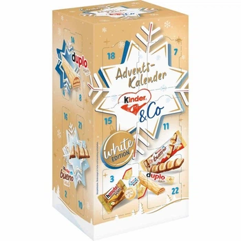Адвент Календар (Advent Calendar) Kinder&Co White Edition 263 г