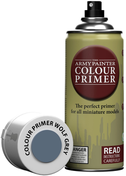 Primer-spray The Army Painter Colour Primer Wolf Grey 400 ml (5713799302112)