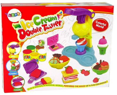 Набір для творчості LEAN Toys Ice Cream Double Twister (5905214972530)