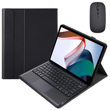 Чехол-клавиатура Smart Cover + Мышка для Xiaomi Pad 5 10.9" Ukr+Ru+En Black