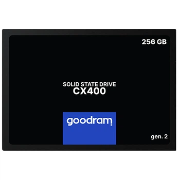 Твердотельный накопитель SSD GoodRAM CX400 256GB 2.5 дюйма 3D NAND (SSDPR-CX400-256-G2) (CB2184A7C47B)