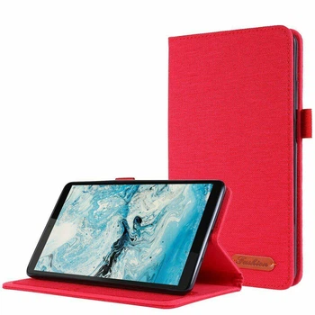 Чехол Cloth Pattern Case для Lenovo Tab M7 Red