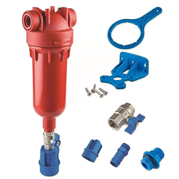Фильтр самопромывной Atlas Filtri Hydra Hot Ø 1" IN + картридж RLH 90 mcr RA6000003