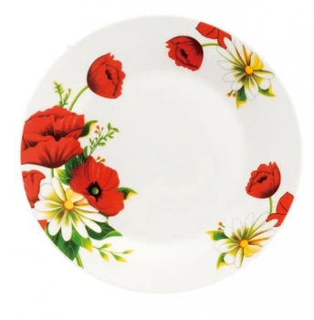 Тарілка десертна Helios Мак+ромашка 4353 (18см)