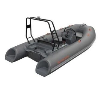 Надувний човен RIB Kolibri Wing Ultra W360UT темно-сірий