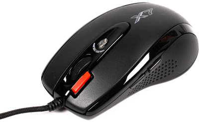 Мышь A4Tech X-718BK USB Black (4711421758994)