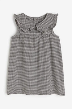 Платье H&M 1164786 68см серая рябь