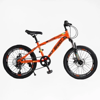Велосипед спортивный 20" Corso Spirit 12" Shimano 7 скоростей Оранжевый (162826)