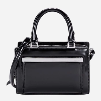 Сумка кросс-боди через плечо женская из искусственной кожи маленькая Calvin Klein 234775149 Черная (1159817189)