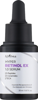 Serum do twarzy Isntree Hyper Retinol Ex 1.0 przeciwzmarszczkowe 20 ml (8809800940798)