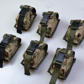 Підсумок під гранату з кордури піксель MOLLE для BO-677 гранати тактичний