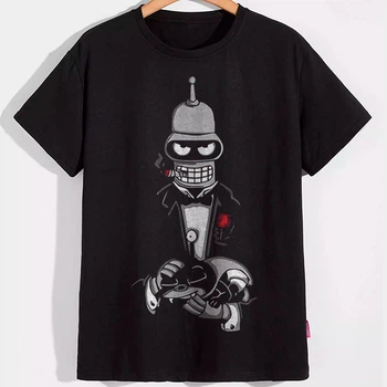 Футболка Futorama Bender PG07304 goodreclama M Чорний