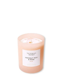 Свічка Ароматизована Victoria's Secret Scented Candle Natural Beauty Coconut Milk & Rose CALM 255г (26679404)
