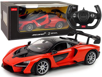 Samochód sportowy zdalnie sterowany Leantoys McLaren Senna 1:14 Czerwony (5905323210561)