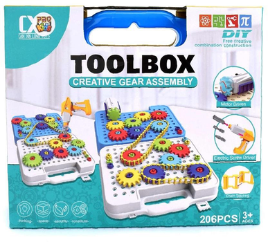 Zestaw narzędzi Pro Kids Creative Gear Assembly z wkrętarką (5903943003303)