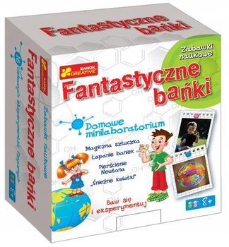 Zestaw do eksperymentów naukowych Ranok-Creative Domowe minilaboratorium Fantastyczne bańki (4823076109288)