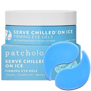 Охлаждающие и укрепляющие гидрогелевые патчи под глаза Patchology Serve Chilled On Ice Firming Eye Gels 30 шт