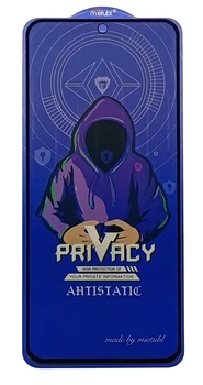Защитное стекло Privacy MTB для Poco M4 Pro 4G антишпион black