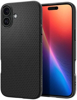 Панель Spigen Liquid Air для Apple iPhone 16 Matte Black (ACS08194)