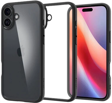 Панель Spigen Ultra Hybrid для Apple iPhone 16 Matte Black (ACS08201)
