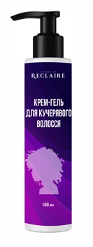 Крем-гель для кучерявого волосся для формування локонів, зволоження та усунення пухнастості волосся Reclaire 150 мл