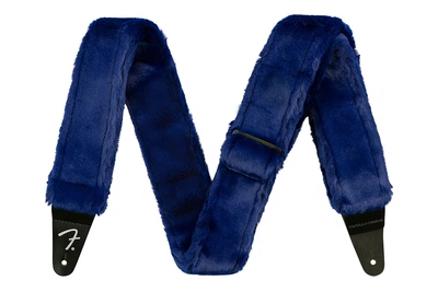 Ремінь гітарний FENDER STRAP 2" POODLE PLUSH STRAP BLUE (236940)