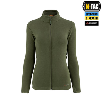 Тактична флісова кофта M-Tac Nord Fleece Polartec Lady, розмір M, колір Army Olive