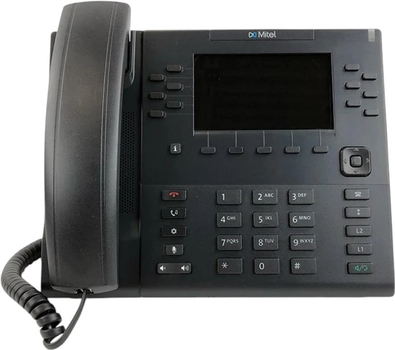 Telefon IP Mitel 6869i Black (80C00003AAA-A)